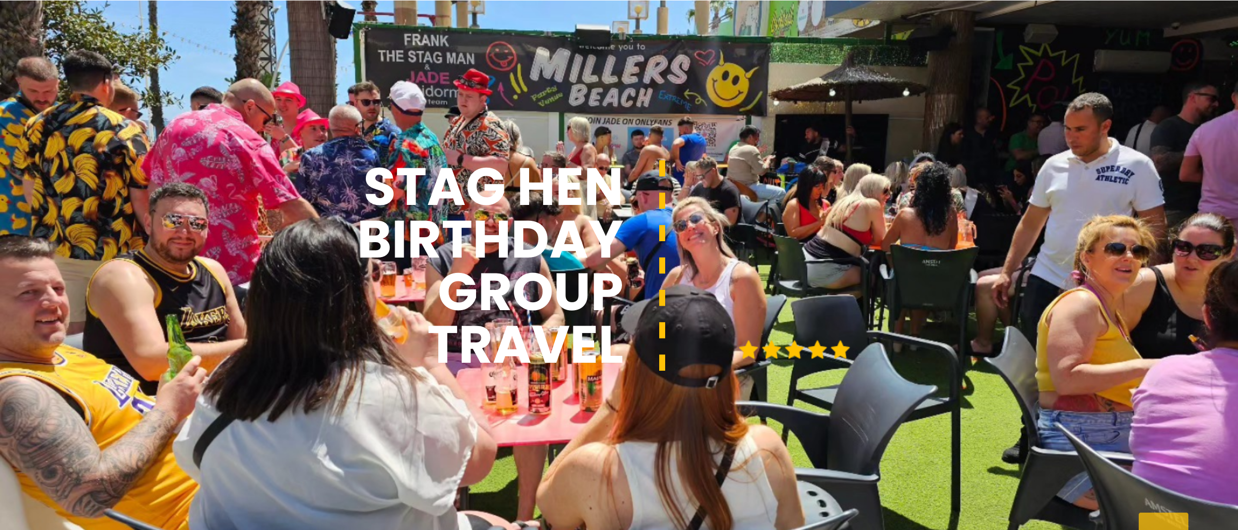 STAG HEN AND PARTY SPECIALIST TRAVEL AGENTS